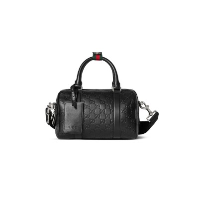 GUCCI GG EMBLEM SMALL DUFFLE BAG 855789 (25*16*14cm) 